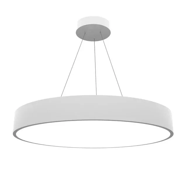 Lamptime Sarkıt Armatür 80x80 Dolu Yuvarlak 100cm 75w Beyaz Gövde 4000k Ilık Beyaz