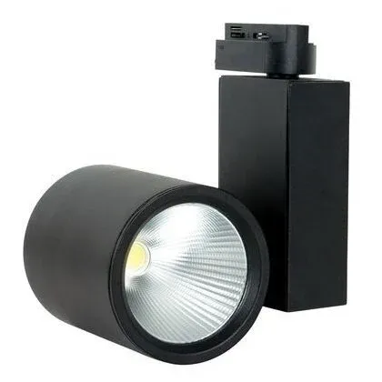 Jupiter Lr469 40w Monofaze Soketli Led Ray Spot Siyah Gövde