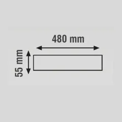 K2 90 Ledli Beyaz Gövde Işıldak