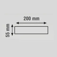 K2 30 Ledli Beyaz Gövde Işıldak