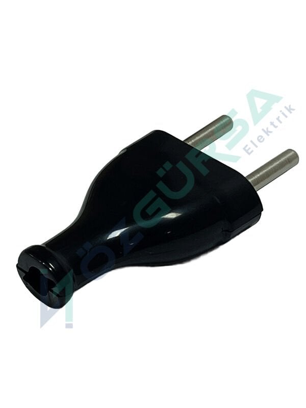 Yassı Erkek Fiş Siyah