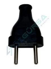 Yassı Erkek Fiş Siyah