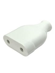 Yassı Dişi Fiş Beyaz