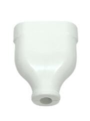 Yassı Dişi Fiş Beyaz