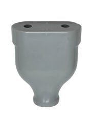 Yassı Dişi Fiş Gri