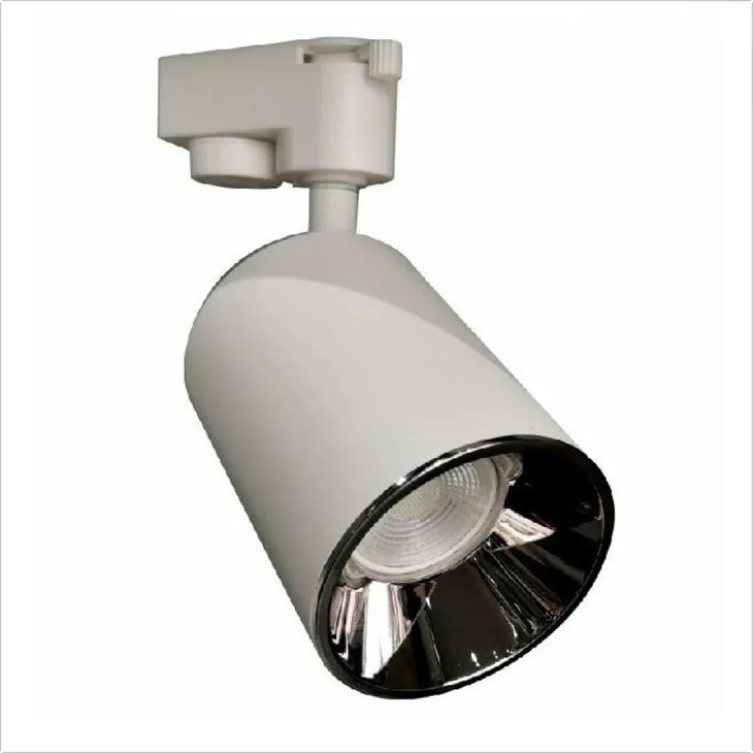 K2 Beyaz-Krom Dekoratif Ray Spot