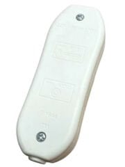 Reosta Sürgülü Kablo Arası Dimmer Beyaz