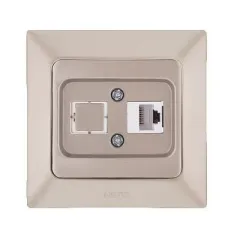 Ne-Ad Aras Tekli Data Prizi Cat6 - Çerçeve Hariç