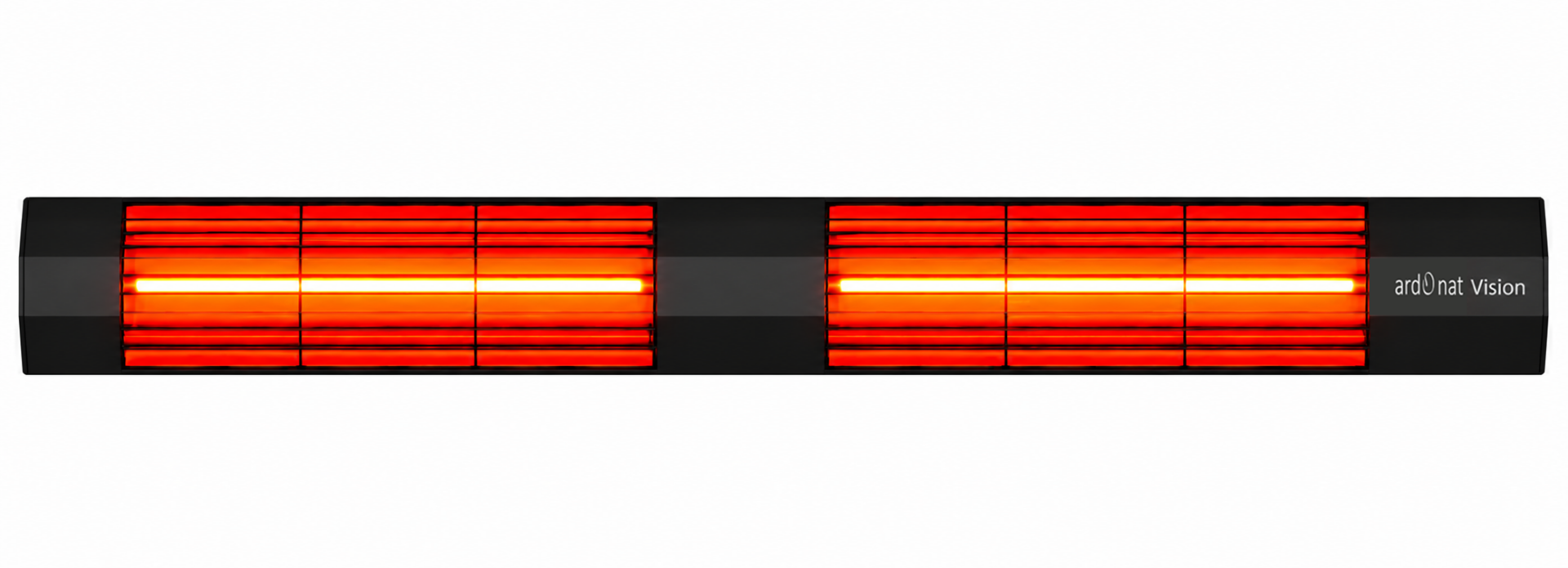 Ardonat Halogen Black Twin 1500W+1500W Duvar Tipi Halojen Isıtıcı