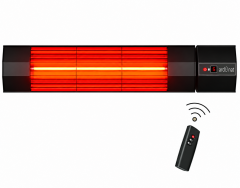 Ardonat Halogen Black Pro 2000W Kumandalı Duvar Tipi Halojen Isıtıcı