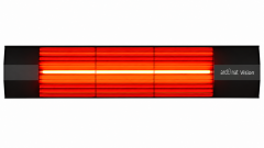 Ardonat Halogen Black 2000W Duvar Tipi Halojen Isıtıcı