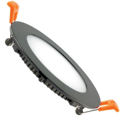 Cata CT-5125 6W Slim Led Panel Yuvarlak Siyah Kasa