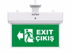 Işıklı Acil Çıkış Yönlendirme Levhası Sağ Sol Ok