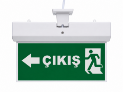 Işıklı Acil Çıkış Yönlendirme Levhası Sağ Sol Ok