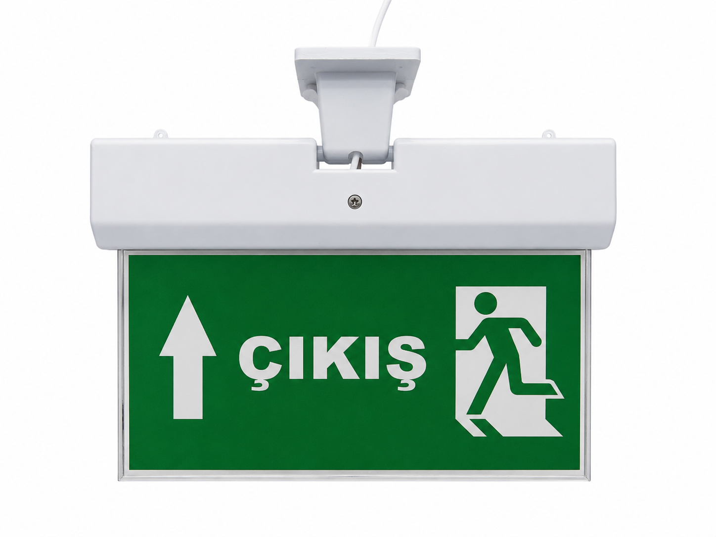 Işıklı Acil Çıkış Yönlendirme Levhası Yukarı Ok