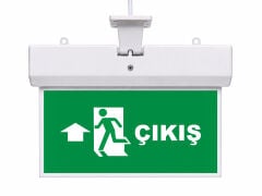 Işıklı Acil Çıkış Yönlendirme Levhası Yukarı Ok