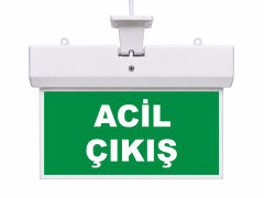Işıklı Acil Çıkış Yönlendirme Levhası