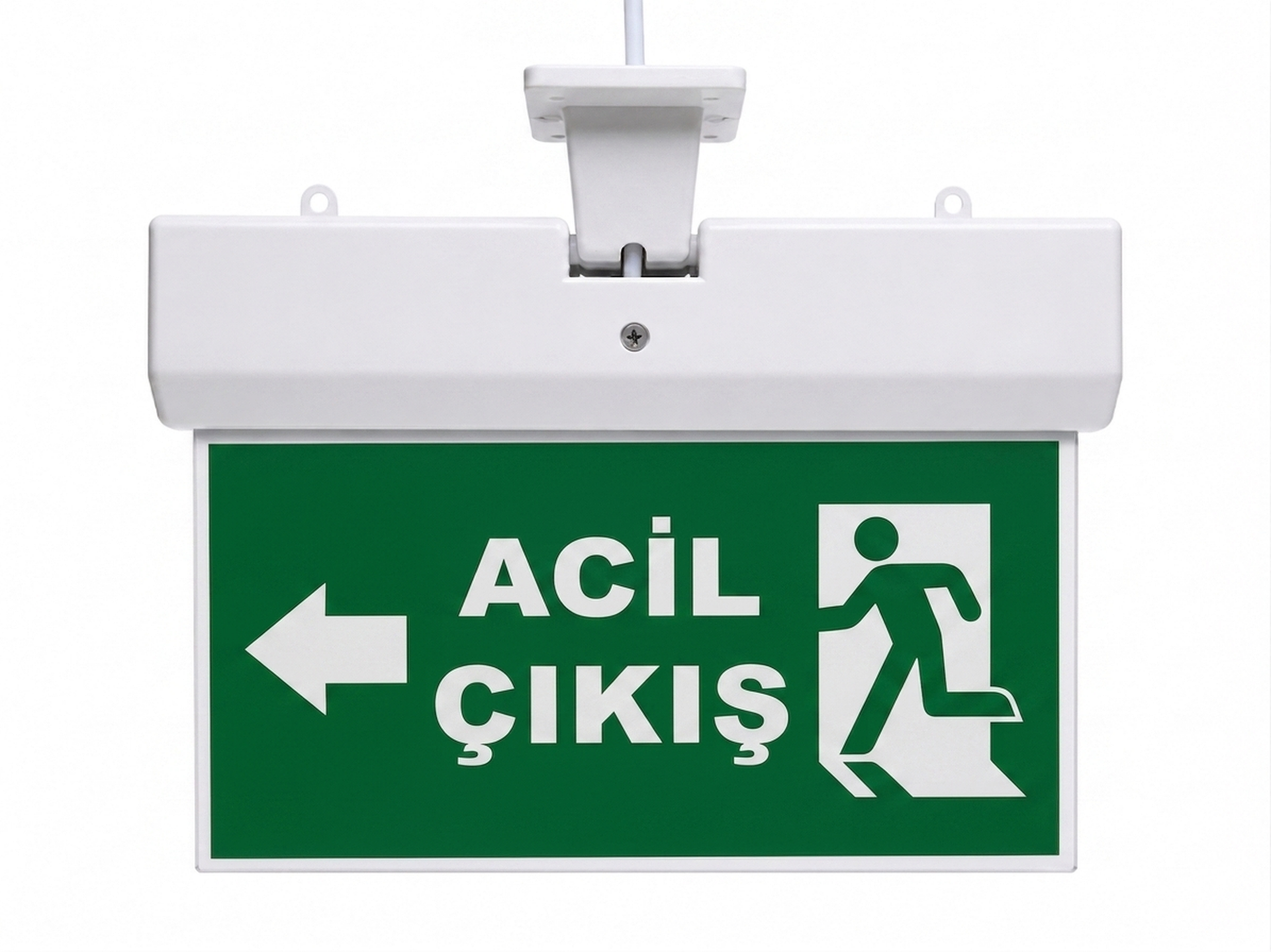 Işıklı Acil Çıkış Yönlendirme Levhası Sağ Sol Ok
