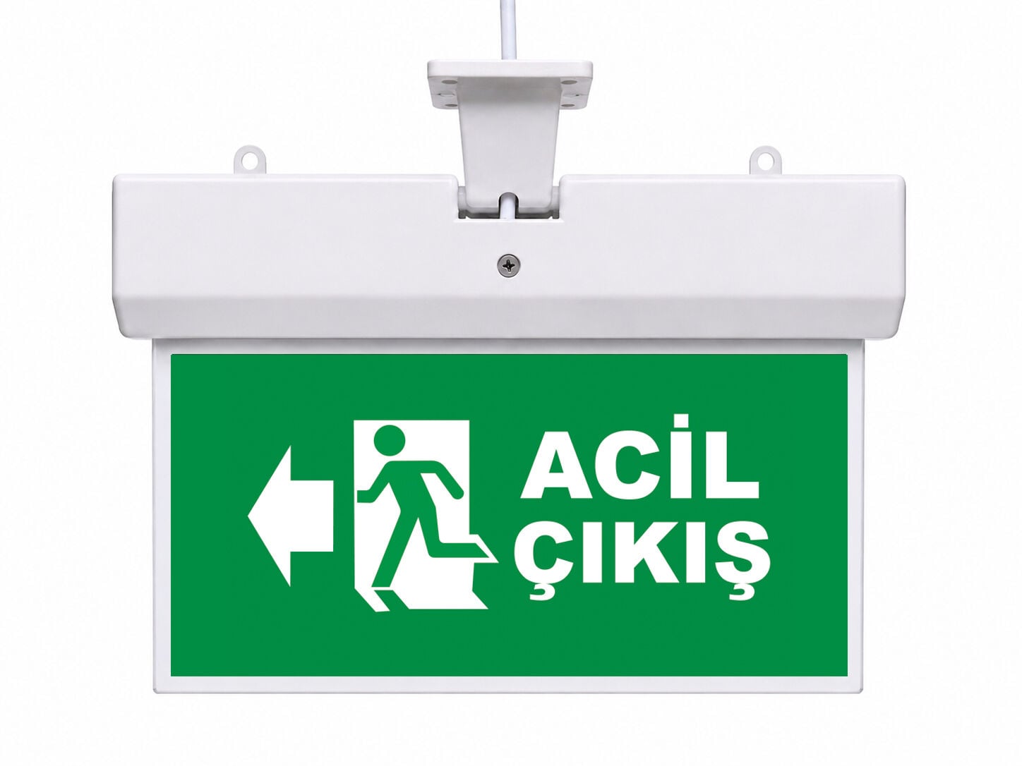 Işıklı Acil Çıkış Yönlendirme Levhası Sağ Sol Ok