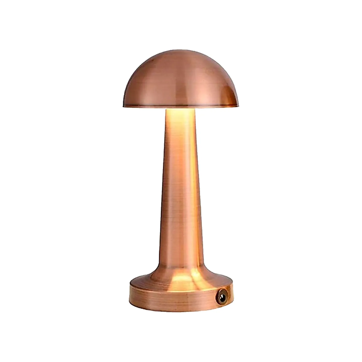 Noas Atina Bronz LED Masa Lambası – Şarjlı, Dokunmatik, 3 Renk