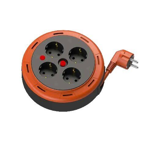 Bylion 3X1.0 Mm 5 Metre Makaralı Uzatma Kablosu Phe-05310-F