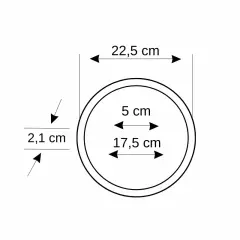 Zmr 36W Ayarlanabilir Sıva Altı Panel Led Armatür 6500K