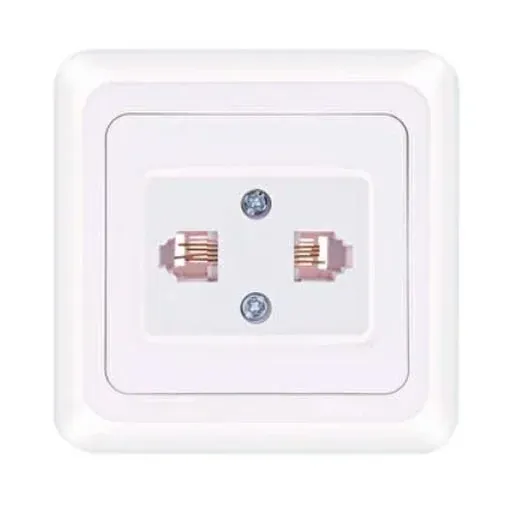 Ne-Ad Fırat İkili Numeris Telefon Prizi RJ11 + RJ11