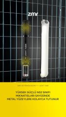 Zmr Light Tube Güneş Enerjili Şarjlı Şişirilebilir Katlanabilir Led Kamp Lambası