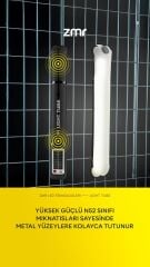 Zmr Light Tube Güneş Enerjili Şarjlı Şişirilebilir Katlanabilir Led Kamp Lambası