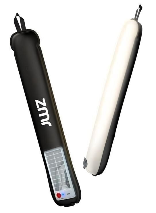 Zmr Light Tube Güneş Enerjili Şarjlı Şişirilebilir Katlanabilir Led Kamp Lambası