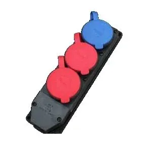 Bylion 3X25A Trifaze Kauçuk Üçlü Grup Priz