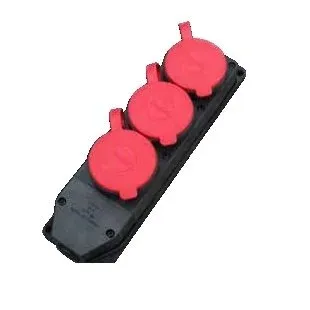 Bylion 3X25A Trifaze Kauçuk Üçlü Grup Priz