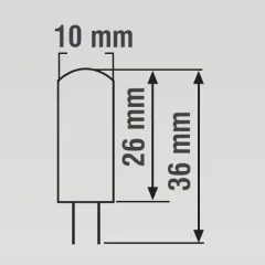 K2 12v 2w Smd Ledli G4 Ampul