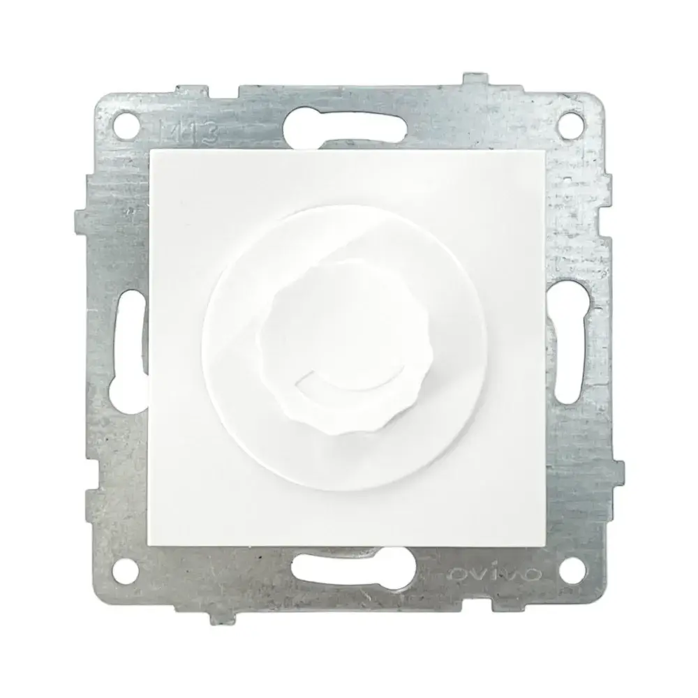 Ovivo Grano Mina Dimmer 800W Mekanizma Beyaz (Çerçeve Hariç)