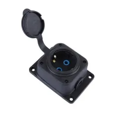 Bylion 1X16A Monofaze Kauçuk Duvar Prizi