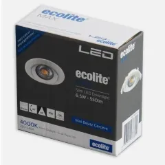 Ecolite Downlight Max. Armatür 15.000 H 4000K Ilık Beyaz