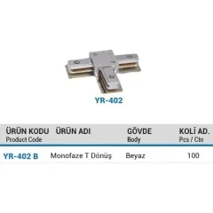 Ycl Monofaze Ray T Dönüş Beyaz