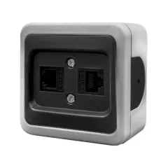 Ne-Ad Multima Data+Numeris Priz [Cat 6 + Cat 3]