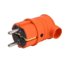 Bylion 1X16A Monofaze Kauçuk Eğik Fiş