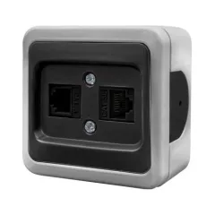 Ne-Ad Multima Data+Numeris Priz Cat 5 + Cat 3