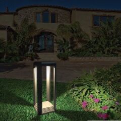 Led Bahçe Armatürü Bollard 30 Cm Lh-16601