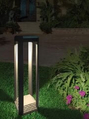 Led Bahçe Armatürü Bollard 80 Cm Lh-16603