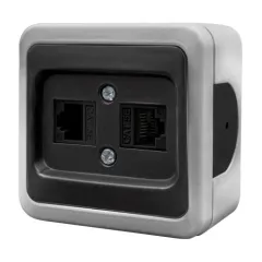 Ne-Ad Multima İkili Data Prizi Cat 5 + Cat 5