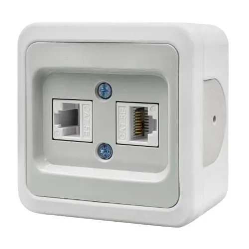 Ne-Ad Multima İkili Data Prizi Cat 5 + Cat 5