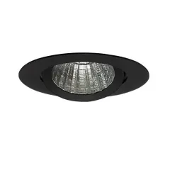 Lamptime Sıva Altı Cob Downlight 30w Yuvarlak Siyah Gövde 3000k Sarı Işık
