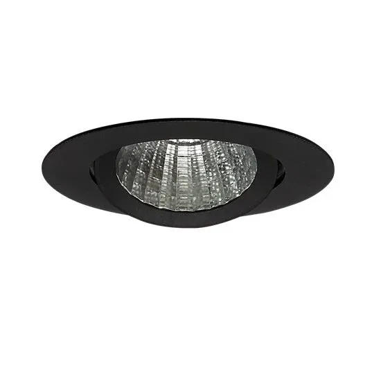 Lamptime Sıva Altı Cob Downlight 20w Yuvarlak Siyah Gövde 3000k Sarı Işık