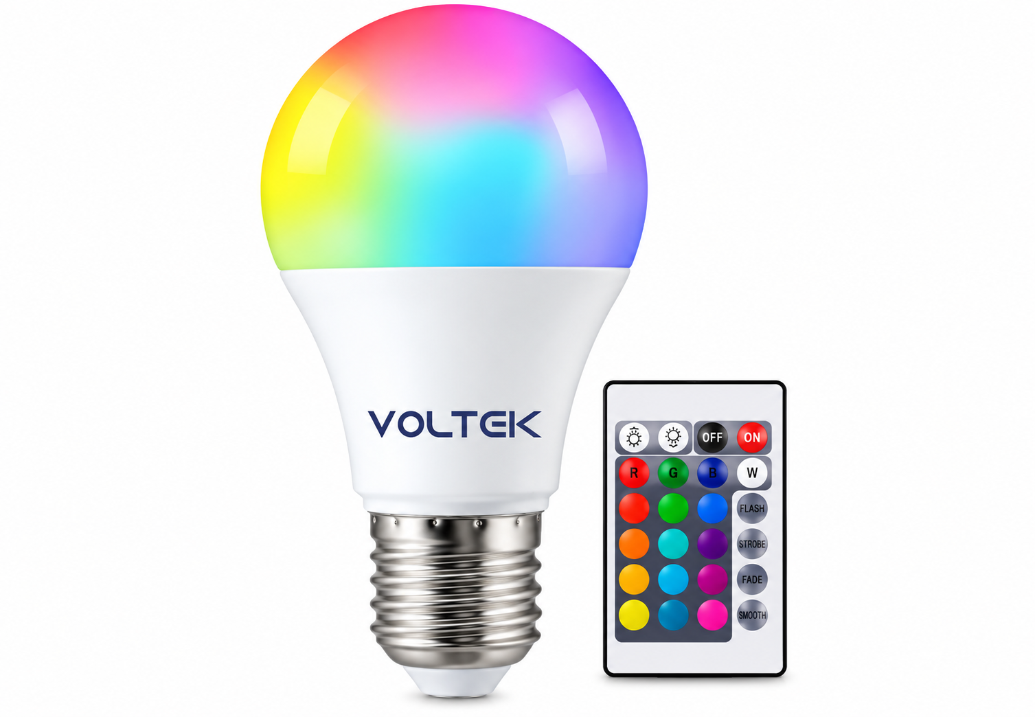 Voltek Uzaktan Kumandalı 9w Rgb Led Ampul