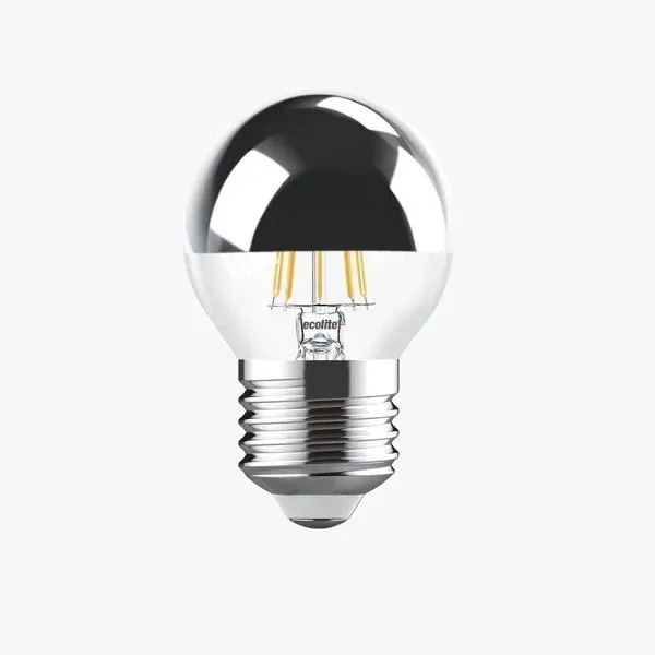 Ecolite Crown Silver Led Ampul G45 4w 320 Lümen 2700k Sarı Işık