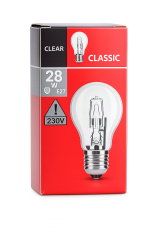 Clear 28W E27 Halojen Ampul