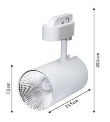 Hero Led Ray Spot 30w Beyaz Kasa Yüksek Lümen 2700 Lümen